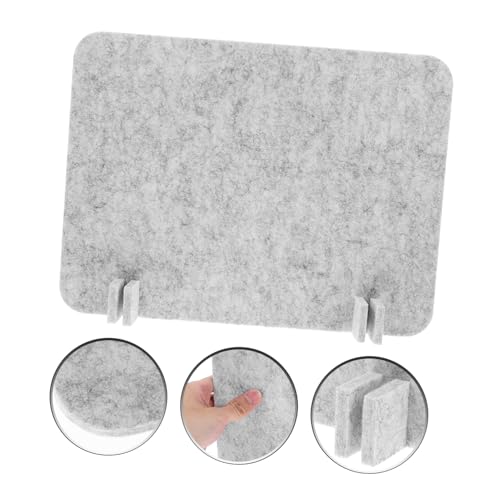 Freestanding Felt Desk Divider Panel Support Feet for Offices