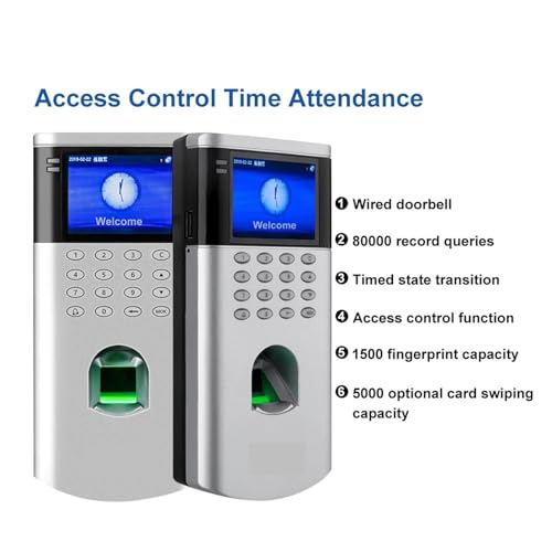 Time Clocks Fingerprint Attendance Machine IP Intelligent Biometric Fingerprint Time Attendance Time Clock Recorder Employee,OF260-ID