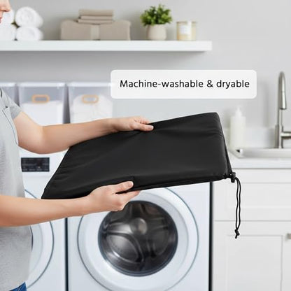 Printer Dust Cover Heavy Duty Case Compatible with Canon imageCLASS LBP325dn/LBP247dw/MF262dw/Compatible with Brother Monochrome Laser HL-L2395DW/HL-L2380DW/DCP-L2520DW -17.7Wx15.7Dx11.8H in - size: 17W x15D x11H