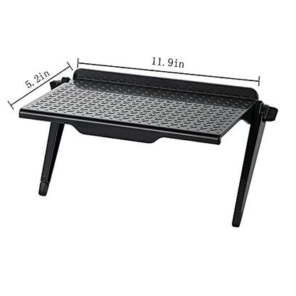 Hniuyun 2 Pieces TV Screen Top Shelf Monitor Top Shelf for Cellphone/Computer Monitor/Media Boxes/Flat Screen TV (11.9inch)