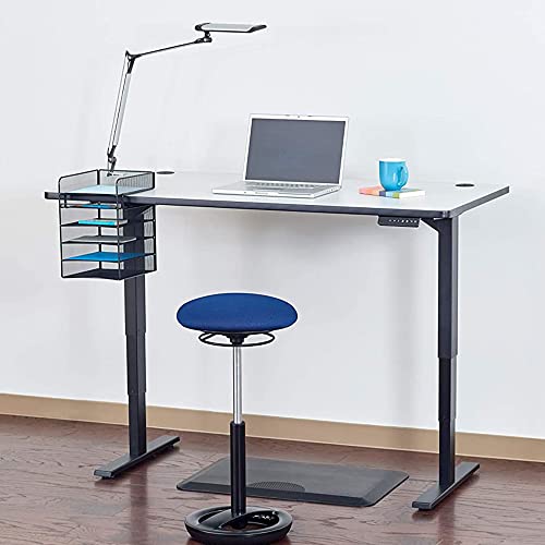 Safco Twixt Active Movement Seating Chair, Ergonomic Support, Extended Height, Blue Mesh - color: Blue, style: Extended-Height