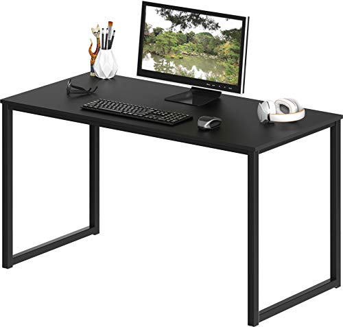 SHW Mission 40-Inch Home Office Computer Desk, Black - color: Black, size: 40-Inch