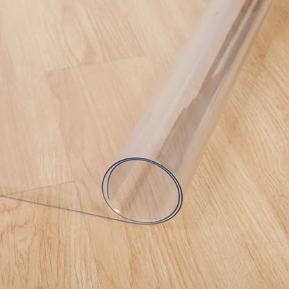 AMBERIS Chair Mat for Hardwood Floor, 35"×47"×0.06" Office Chair Mat, High Grade Transparent PVC Mat for Rolling Chairs - size: 90×120cm (35"×47")