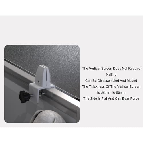 Acrylic Desk Partition Screen Freestanding Privacy Divider Portable Cubicle Desktop Shield Visual Distraction Blocker Tabletop Protection Office Separation Panel - size: 30x120cm