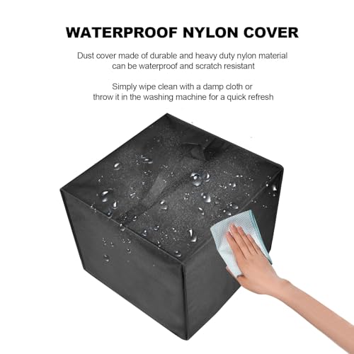 Printer Dust Cover for Canon PIXMA TS4320 /PIXMA TS6520 Inkjet Printer, | Printers Universal Anti-static Protective Nylon Covers Case for Brother Smart 1360 Inkjet Printer (Cover Only) - color: Black