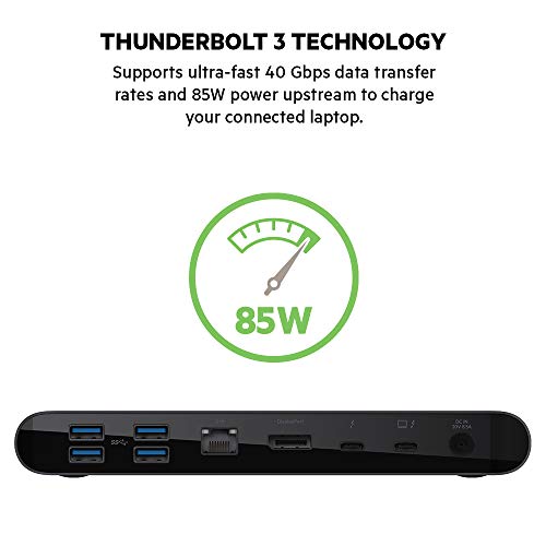 Belkin Thunderbolt 3 Docking Station + TB Cable 0.8M - style: Thunderbolt 3