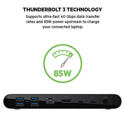 Belkin Thunderbolt 3 Docking Station + TB Cable 0.8M - style: Thunderbolt 3