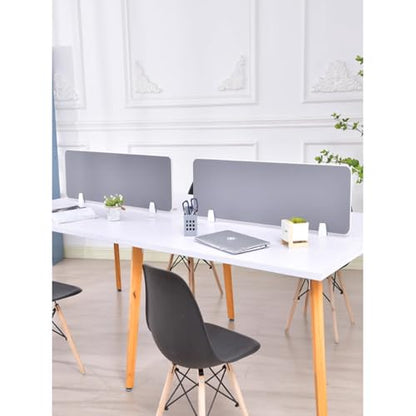 1 Pack Acoustic Desk Divider Sound Proof Desktop Office Partition Freestanding Table Top Privacy Screen Panel for Students Classroom Libraries - color: Camel, size: 120x30cm