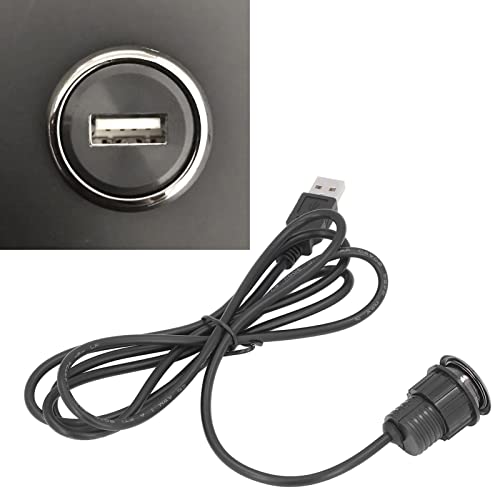 USB Power Grommet, Flush Mount Power Hub, 5V Desktop Power Socket, USB Charging Built in Nightstand for Sofa Phone