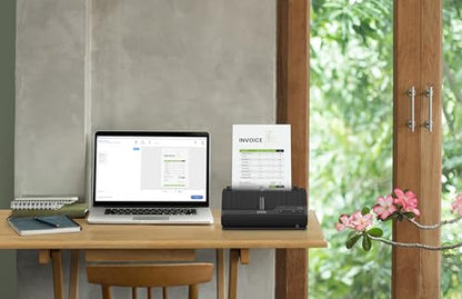 Epson Workforce ES-C220 Compact Document Scanner Duplex 20-pg ADF | 20-Page Auto Document Feeder 30 ppm/60 ipm Speed Portable Scanner for PC and Mac - style: ES-C220
