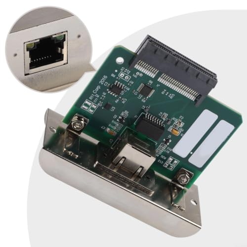 Print Server Network Card P1038204-01 For Zebra ZT200 ZT210 ZT230 Barcode Printer Internal Wired Ethernet Adapter Standard Size