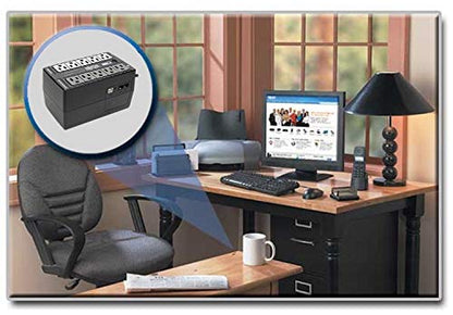 Tripp Lite 550VA UPS Battery Backup Surge Protector Efficient Energy-Star Certified, AVR, 8-Outlet Uninterruptible Power Supply, Dataline Protection, 3-Year Warranty & $100,000 Insurance (ECO550UPS) - style: 550VA