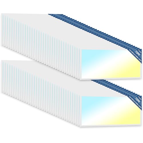 Amico 72 Pack 2x4 LED Flat Panel Light with 3CCT Selectable, 50W, ETL/FCC | 4000K/5000K/6500K, 30W/40W/50W, 0-10V Dimmable, 6250LM Super Bright LED Drop Ceiling Fixtures for Office Meeting Classroom - size: 2x4 72Pack