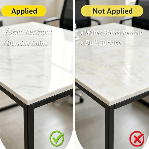Dining Table Cover Waterproof Oil Proof Transparent Table Protector for Desk Floor Table,24×56in - size: 24×56in