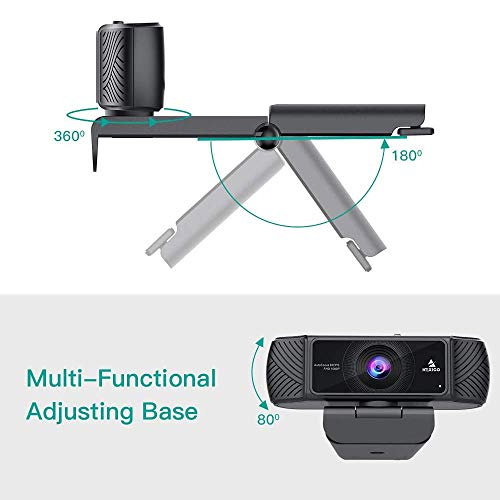NexiGo N680 1080P Business Webcam with Microphone, Software and Privacy Cover, AutoFocus, Streaming USB Web Camera, for Online Class, Zoom Meeting Skype Facetime Teams, PC Mac Laptop Desktop - style: Webcam 1080p