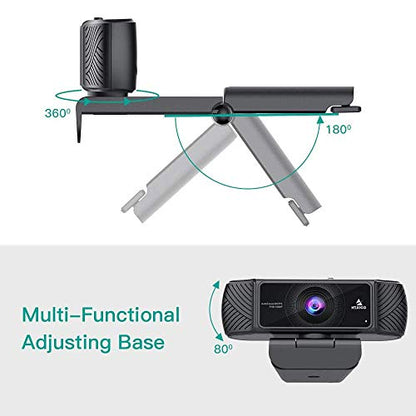 NexiGo N680 1080P Business Webcam with Microphone, Software and Privacy Cover, AutoFocus, Streaming USB Web Camera, for Online Class, Zoom Meeting Skype Facetime Teams, PC Mac Laptop Desktop - style: Webcam 1080p