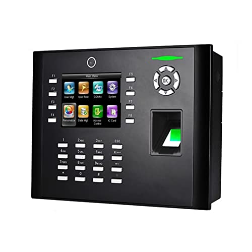 Time Clock, Iclock680 TCP/IP Fingerprint Time Clock Office Attendance Machine Webserver Door Access Control System for Business, Office(Iclock680-wifi)
