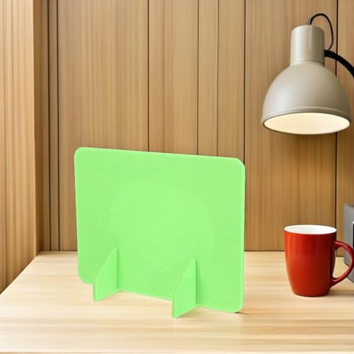 4pcs Desk Divider Privacy Panels 40x30cm Felt Table Partition Shields for Office and Classroom Use, Student Desk Privacy Trifold Folder for Exam and Workstation Separation