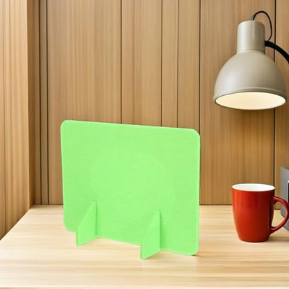 4pcs Desk Divider Privacy Panels 40x30cm Felt Table Partition Shields for Office and Classroom Use, Student Desk Privacy Trifold Folder for Exam and Workstation Separation