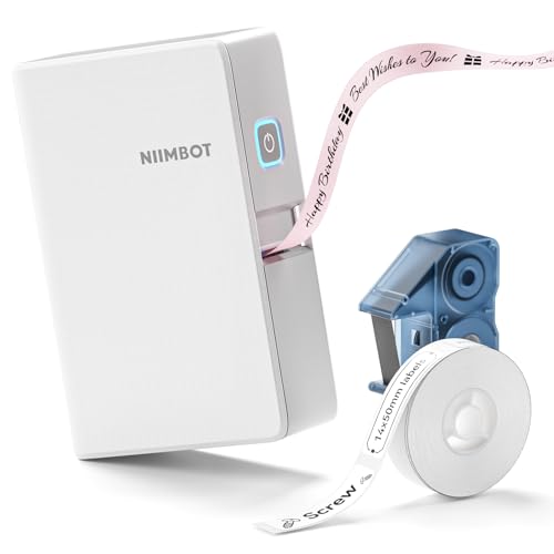 NIIMBOT N1 Ribbon & Tape Printer, Bluetooth Thermal Transfer Label Printer