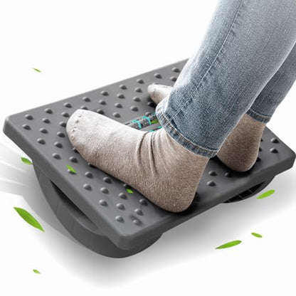 CasaZenith Foot Rest Under Desk at Work, Foot Stools for Under Office Desk - color: Gray