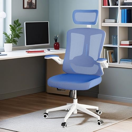 Office Chair (Blue) - color: Blue