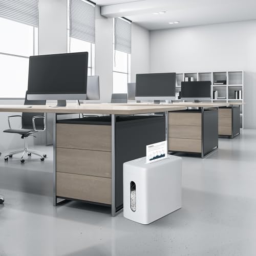 Wingwise Ultra Low Noise 40dB Paper Shredder for Home Office White - color: White, size: 10 Sheets