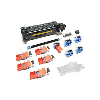 J8J87A-DMKv6-AP (J8J87-67901 L0H24A L0H24-67901) Maintenance Kit for Laser Printer M631 M632 M633 M607 M608 M609 with Fuser, Transfer Roller, Tray 1-6 (J8J70-67903 & 5x J8J70-67904) – 110V - color: Maint. Kit Tray 1-6 + Transfer Roller