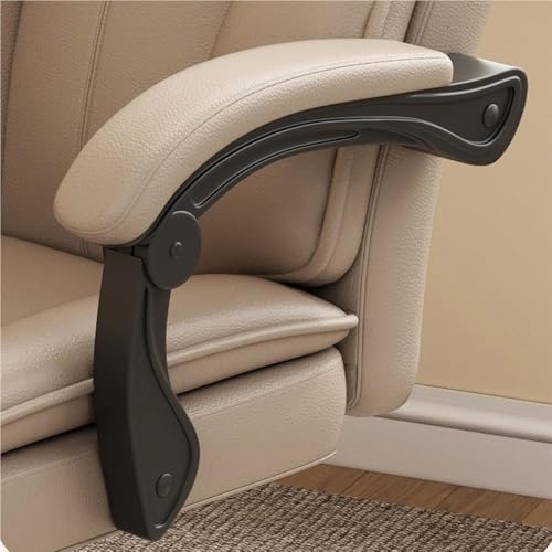High Back Executive Office Chair with Extendable Footrest Adjustable Headrest and Lumbar Support Ergonomic Computer Chair Quiet Rubber Wheels for Work from Home Reclining