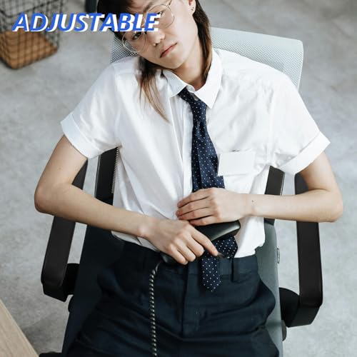 Pu Plastic Handrail Replacement for Office Chair Armrest Covers 14.17 Inch Universal Fit for Computer Business and Meeting Chairs Office Furniture Accessories