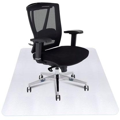 LEMY Office Mat, Heavy Duty Floor Chair Mats, Anti-Slip for Home, 48 x 60 Inches, PVC - size: 46x60--0.06"Th