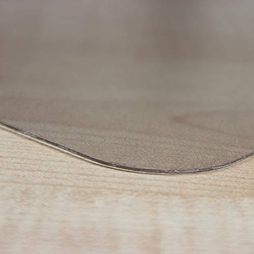 Floortex Desktex Polycarbonate Anti-Slip Desk Protection Mat 29" x 59", Clear, (FRDE2949RA)