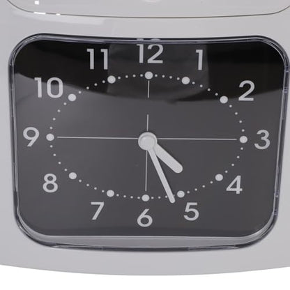AUNMAS Electronic Time Clock, Employee Attendance Machine with Password Protection and 101 Attendance Cards, for Small Business Punch Time Recording (US Plug)