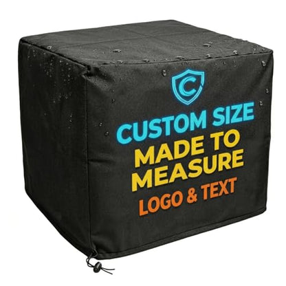 Custom Fit Equipment Dust Protection Cover - Made-to-Measure Dust Cover | with Personalized Logo/Text for Patio Furniture, Equipment, Appliances, Outdoor Air Conditioners (Equipment Dust Covers) - color: Equipment Dust Covers