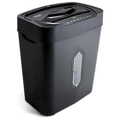 Aurora AU1220XA 12 Sheet Crosscut Paper and Credit Card Shredder with 5.2 gal Wastebasket and Aurora SL16 Professional Grade Synthetic Shredder Oil, 16 Oz Flip-Top Leak Proof Bottle