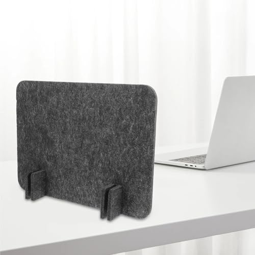 Acoustic Desk Divider Felt Desk Divider Panel for Office Home Privacy Screen Workspace Separation Under Table Board Classroom Accessories