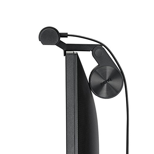 BenQ ScreenBar LED Monitor Light Bar - Auto-dimming, Adjustable Brightness and Color Temperature, No Screen Glare, Space-Saving, Eye-Care USB Monitor Lamp, Black - style: ScreenBar