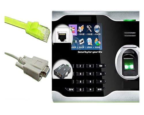 Fingerprint Time Clock with 3.0 Inch Color Screen WiFi Fingerprint Time Attendance USB Communication Office Time Attendance Clock for Small Businesses,Black-ID Card adms - size: ID card adms