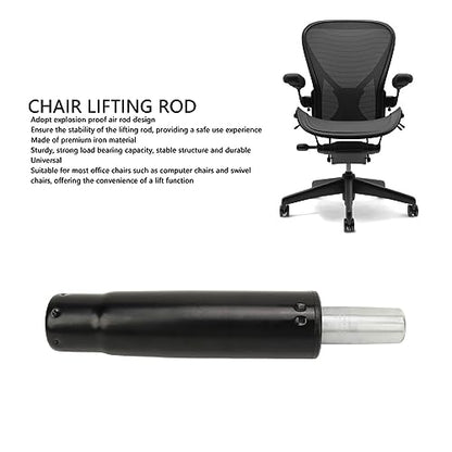 Chair Gas Lift 1.5 Inch Cylinder Office Chair Cylinder Replacemen Universal, Heavy Duty Hydraulic Piston Cylinder for Desk Chair, Gaming Seat Part