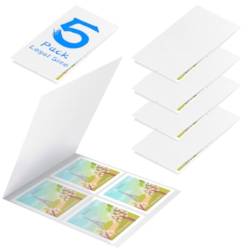 Laminator Carrier Sleeve Thermal Laminating Carrier Sheets with All Brand Laminating Pouch (5, Legal Size) - size: Legal Size