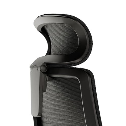 Branch Adjustable Ergonomic PRO Headrest Attachment | Only Compatible with The Ergonomic Chair PRO, Experience Optimal Comfort and Support, Black Boucle - color: Black Boucle