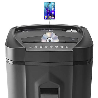 Aurora AU1415XA 14-Sheet Crosscut Paper/CD and Credit Card Shredder/ 5-Gallon pullout Basket/ 10 Minutes Continuous Run Time - style: 14-Sheet CrossCut Shredder