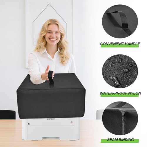 Printer Dust Cover for Canon Megatank G3290 Printer (Black) - color: Black