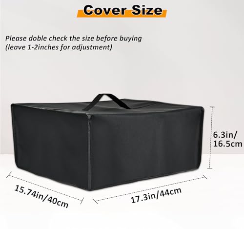 Heavy-Duty Dust Cover for Canon PIXMA TS6420a | Waterproof, Dustproof Protective Case, 600D Nylon Thick Dust Cover, Heavy-Duty Protective Case, Cover with Handle