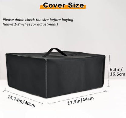 Heavy-Duty Dust Cover for Canon PIXMA TS6420a | Waterproof, Dustproof Protective Case, 600D Nylon Thick Dust Cover, Heavy-Duty Protective Case, Cover with Handle