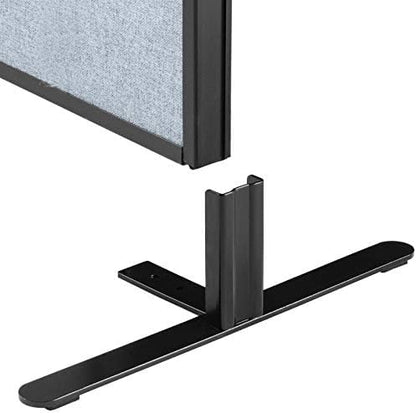 Global Industrial Freestanding Office Partition Panel, Blue, 36.25 Inch Width x 42 Inch Height, 1 Piece, for Office Design and Workplace Productivity