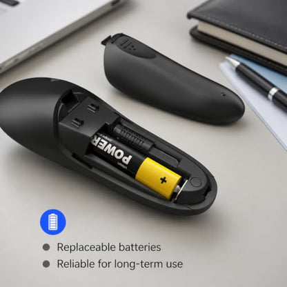 Presentation Clicker for PowerPoint, Wireless Presenter Remote USB Receiver