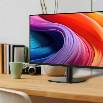 Amazon Basics 27 Inch Monitor, FHD 1080P, 100Hz, IPS, Built-in Speakers, VESA Compatible, USB Ports, Black - size: 27", style: 100Hz