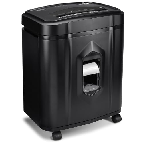 Aurora AU1645XA 16-Sheet Cross-Cut Paper and CD/Credit Card Shredder/5-Gallon Pullout Basket/ 30 Minutes Run Time - color: Black, size: 16-Sheet CrossCut
