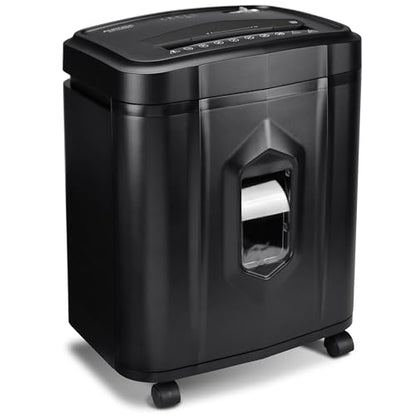 Aurora AU1645XA 16-Sheet Cross-Cut Paper and CD/Credit Card Shredder/5-Gallon Pullout Basket/ 30 Minutes Run Time - color: Black, size: 16-Sheet CrossCut